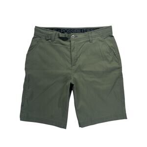 Gerry Men’s Outdoor Hiking Shorts Size 34 Army Green Lightweight Utility